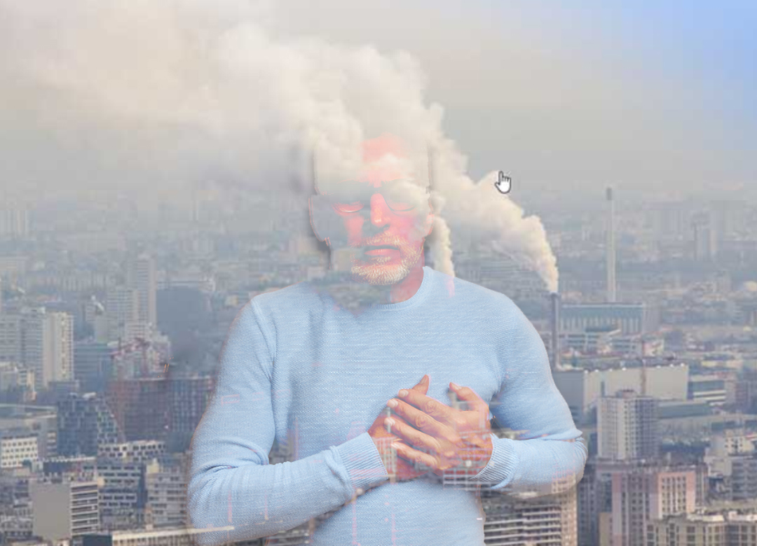 تاثیر آلودگی هوا بر قلب